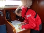Navigation at the chart table